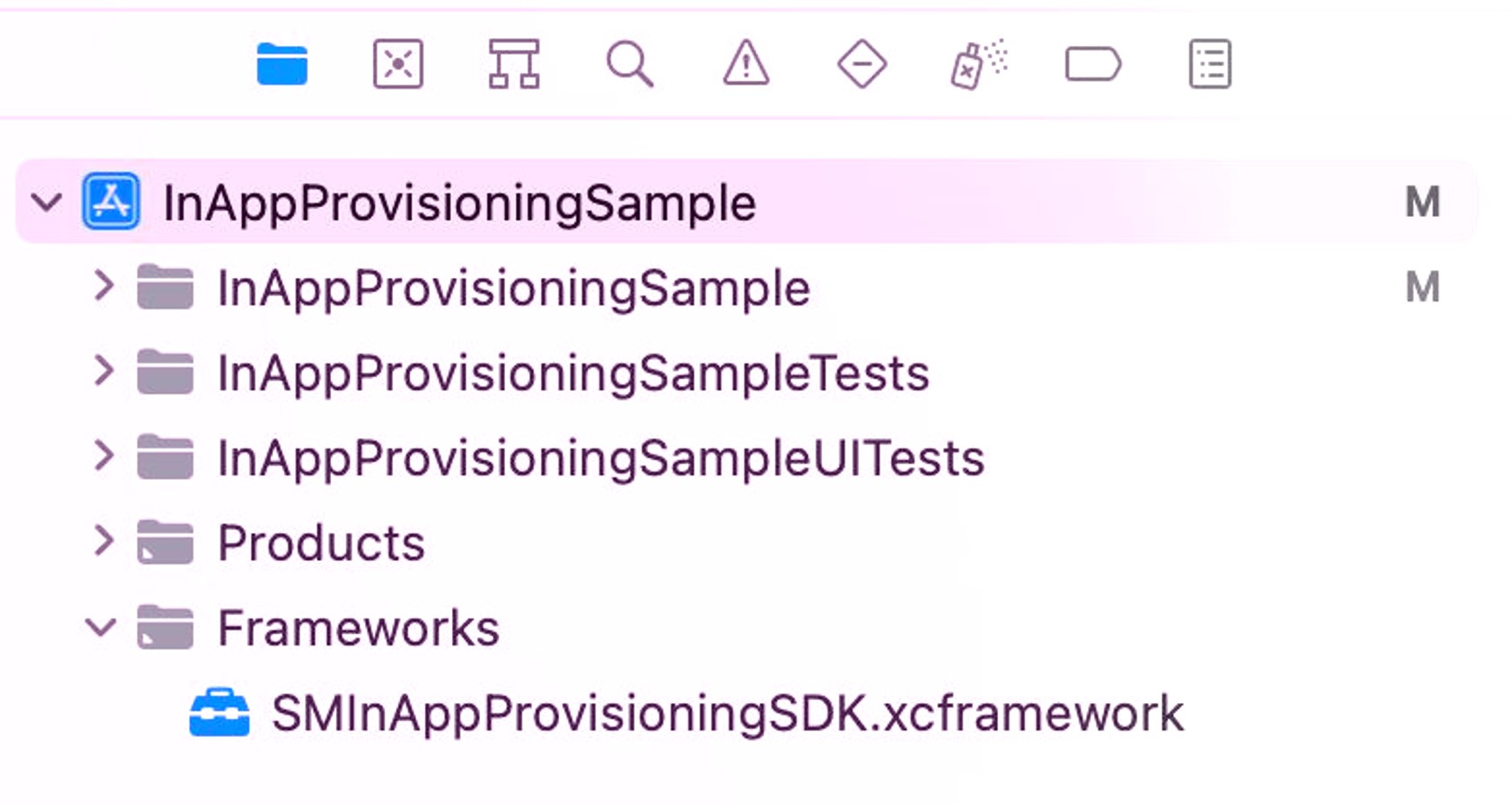 Add file SMInAppProvisioningSDK.xcframework